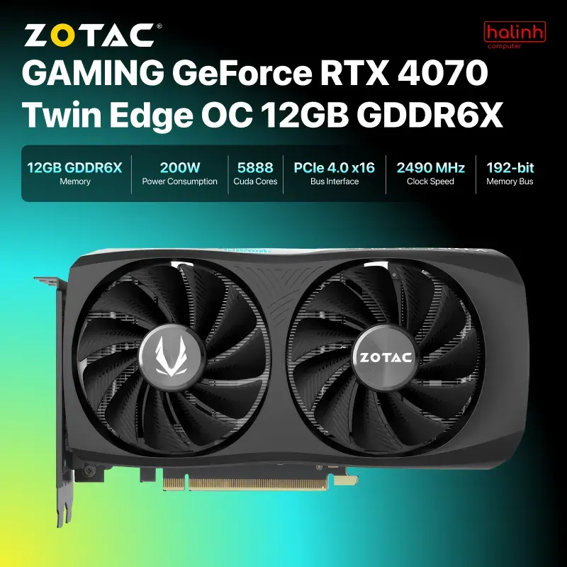 Zotac GeForce RTX 4070 Twin Edge OC 12GB