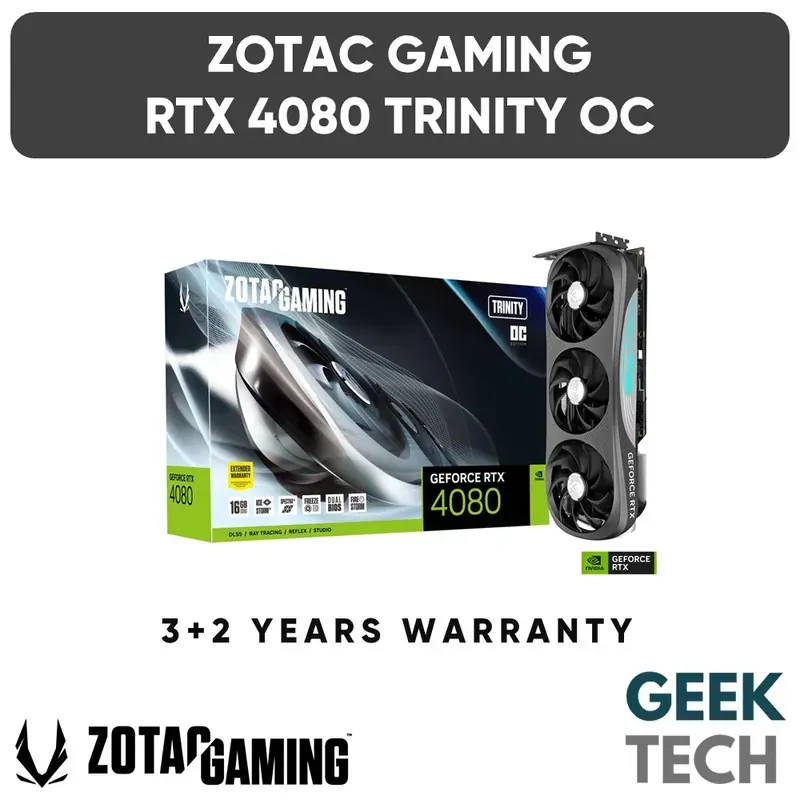 Zotac GeForce RTX 4080 Trinity OC 16GB