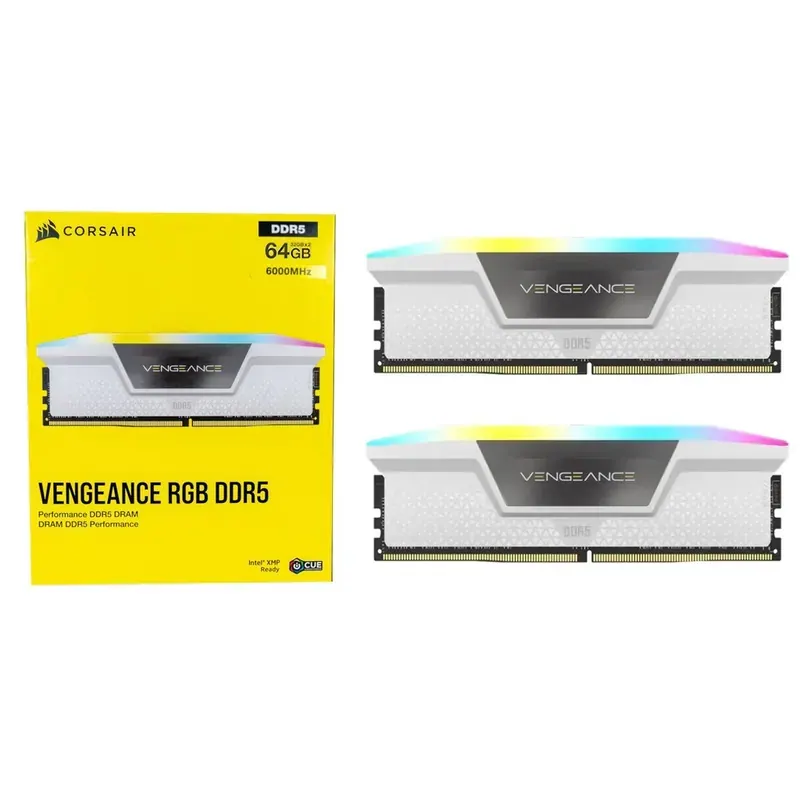 Corsair Vengeance RGB 64GB (2x32) DDR5-6000 CL30